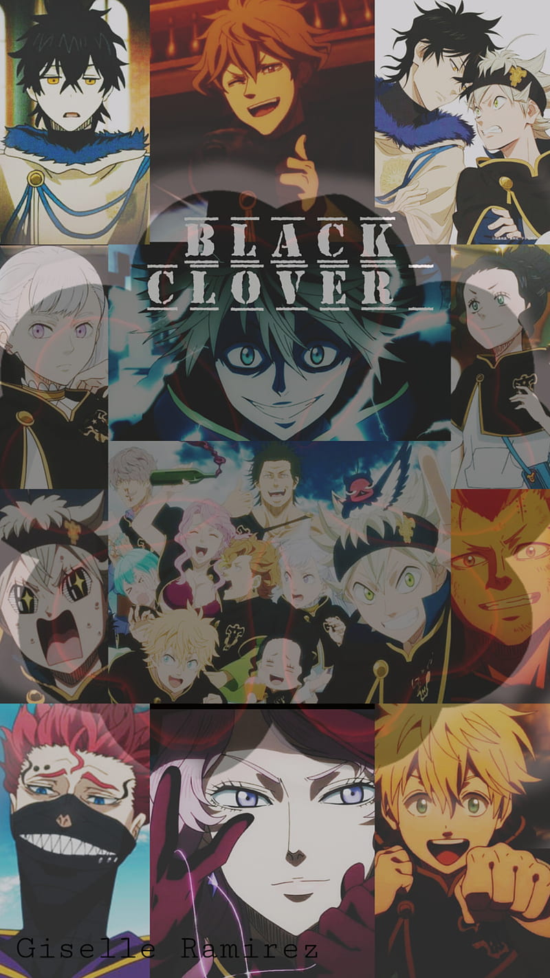 Black Clover, asta, luck, charmy, yuno, finral, yami, HD phone wallpaper