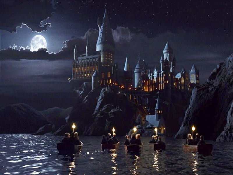 hogwarts castle, castle, hogwarts, HD wallpaper