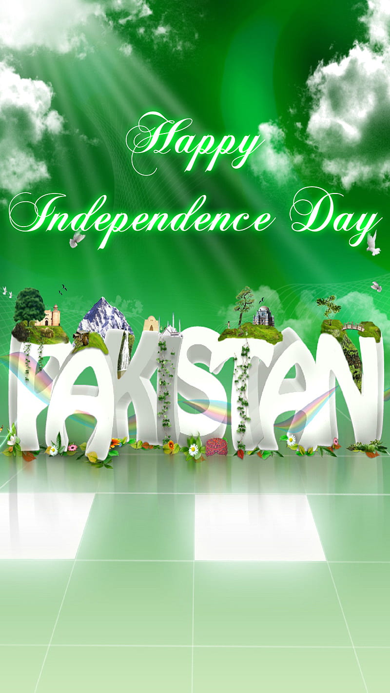Independence Day, 14 august, happy independence day, pakistan, HD phone wallpaper