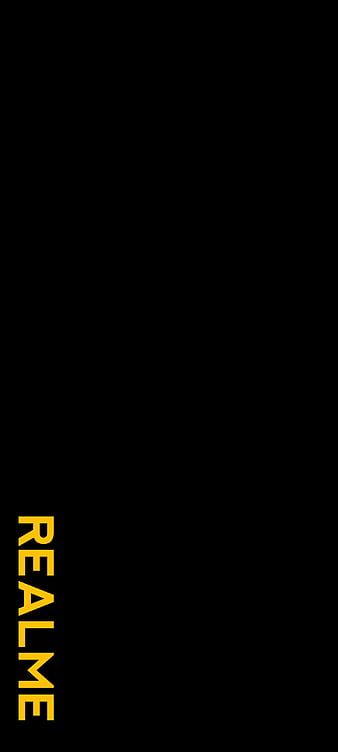 Realme, black, logo, word, HD phone wallpaper | Peakpx