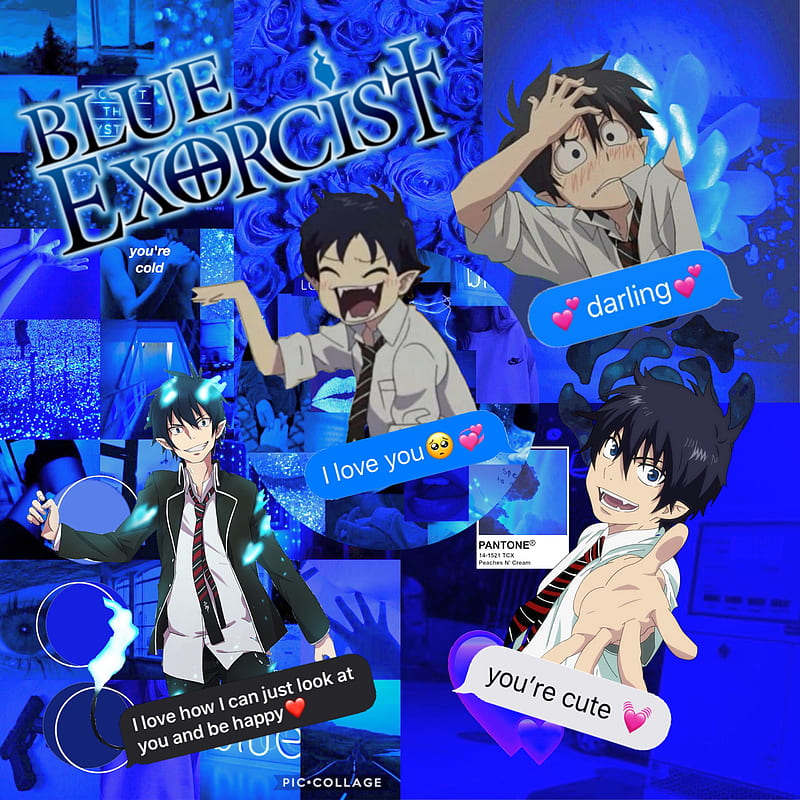 Blue Exorcist Anime Poster Ao no Ekusoshisuto  Ubuy India