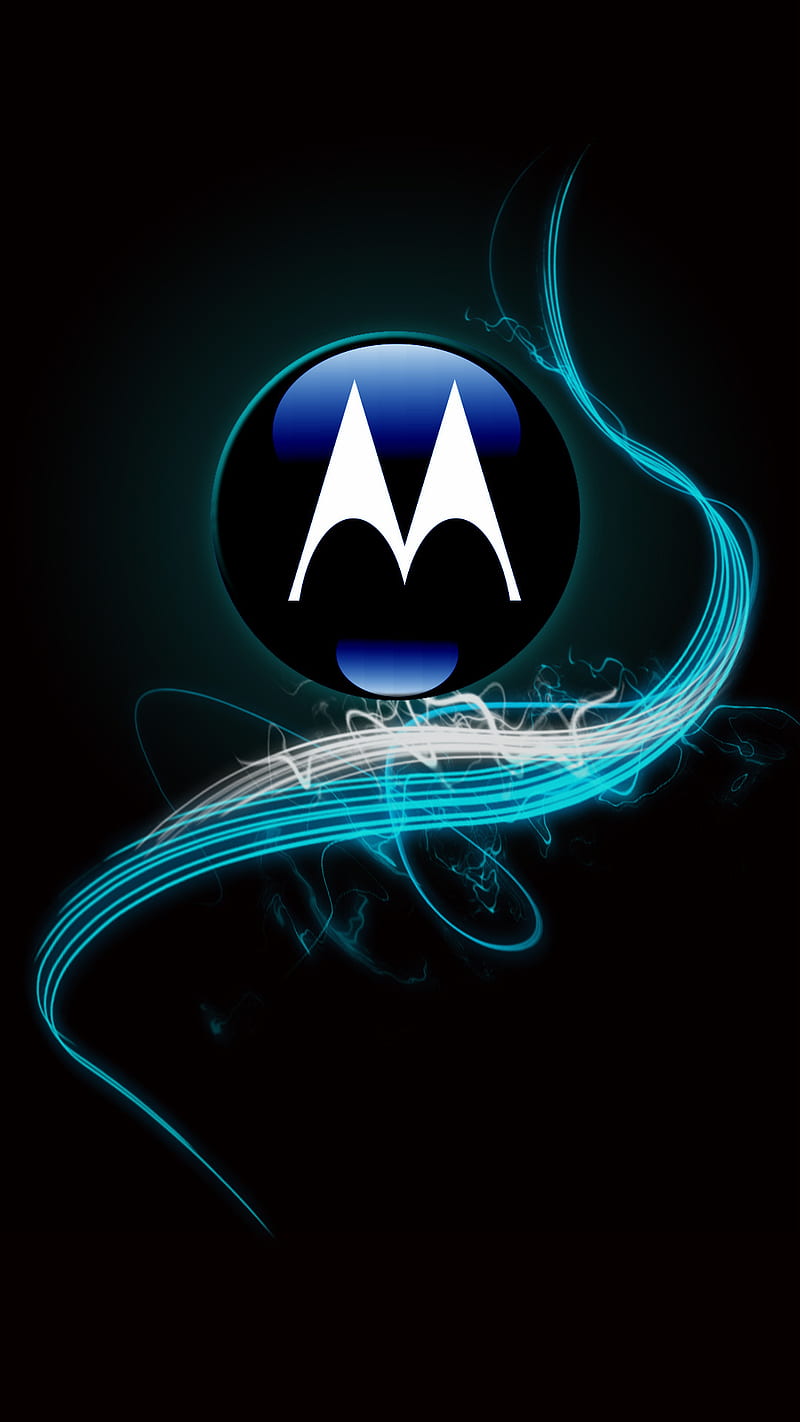 Motorola Neon, abstract, bonito, black, blue, brand, lenovo, moto, shine, HD  phone wallpaper | Peakpx