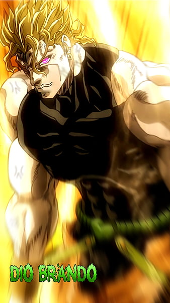 Jojo Dio Brando With Gold Color Dress And Hair HD Anime Wallpapers, HD  Wallpapers