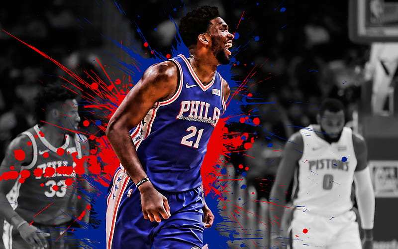 Cooked up a little Mac wallpaper in honor of Joel The Nightmare Embiid   rsixers