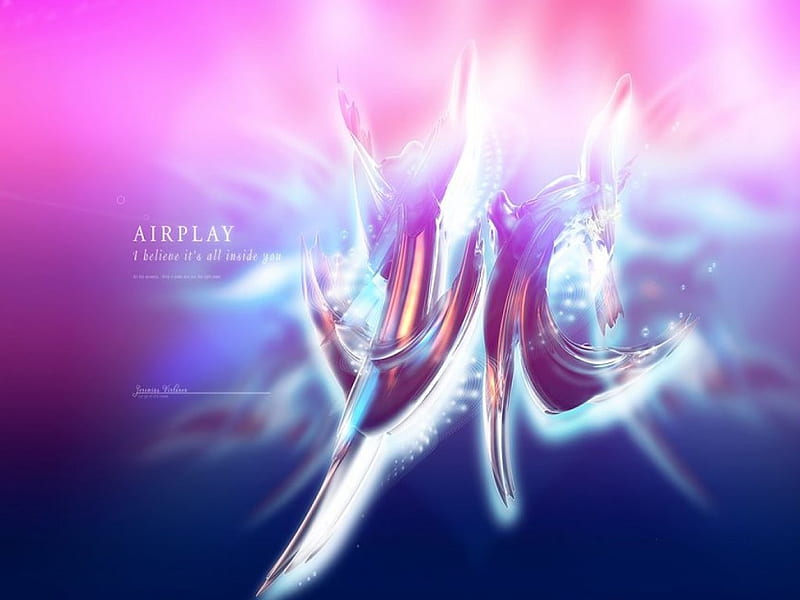 Airplay, symbol, abstract, air, play, HD wallpaper | Peakpx