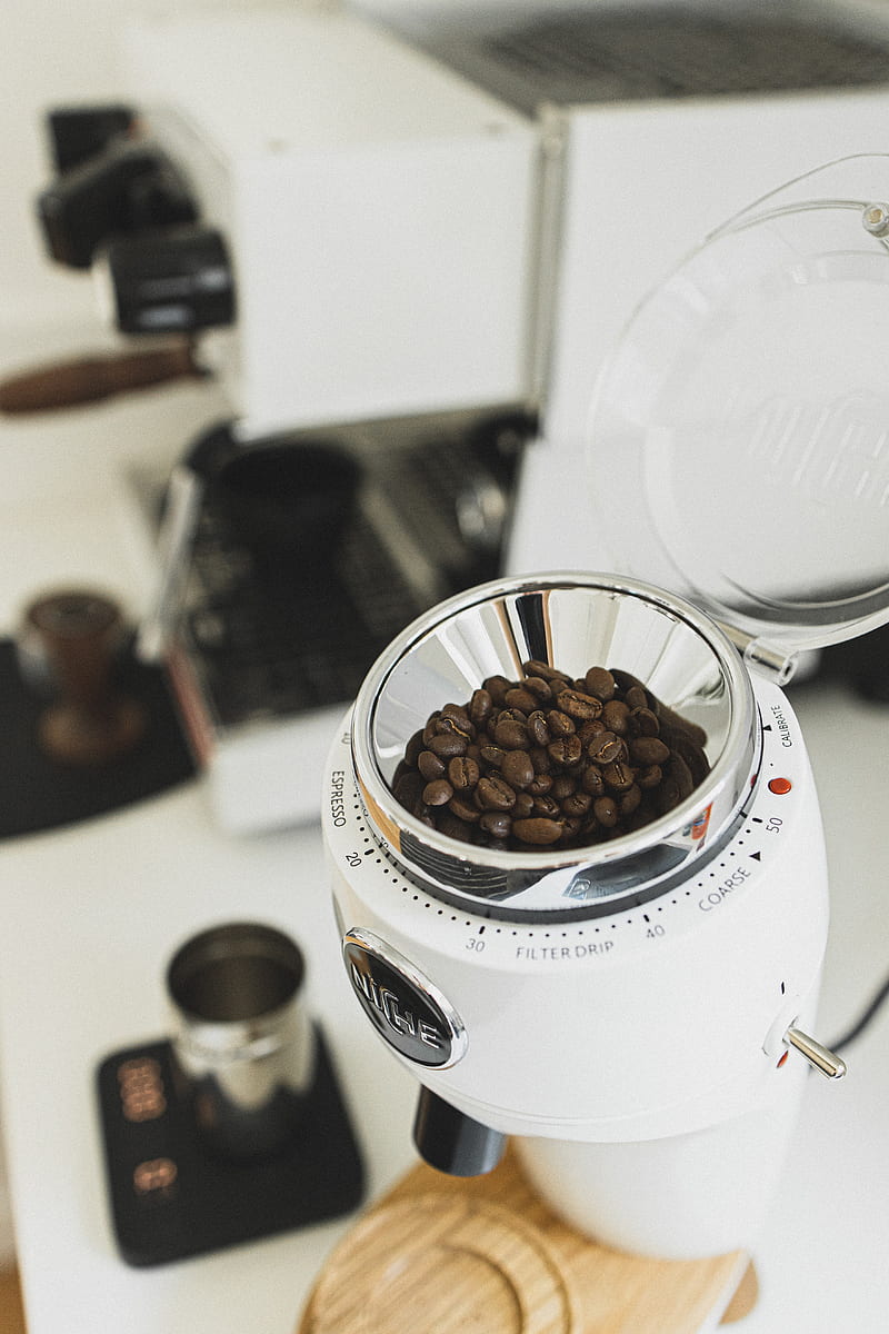 beans, coffee beans, coffee machine, coffee, HD phone wallpaper