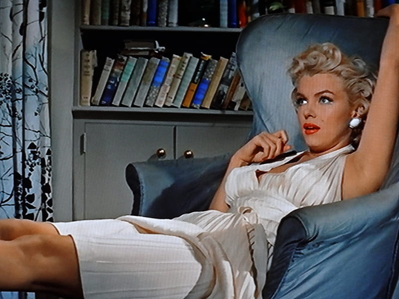 Screen Goddess Marilyn Monroe, goddess, hot, monroe, screen, marilyn, the seven year itch, HD wallpaper