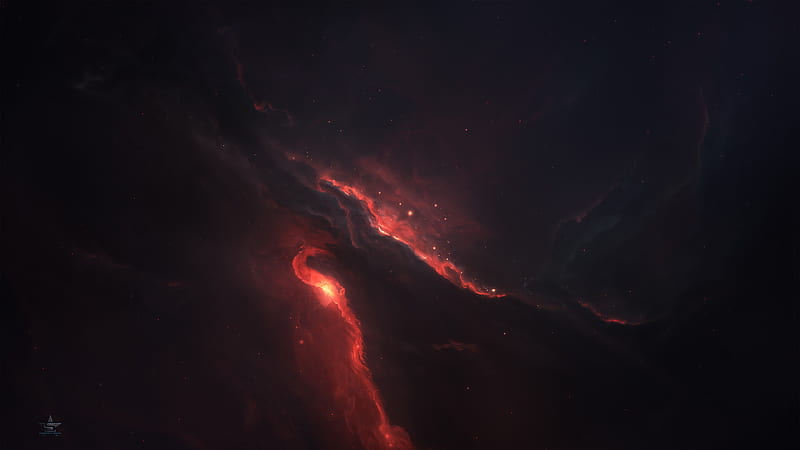 Nebula Space Scenery , nebula, space, digital-universe, HD wallpaper