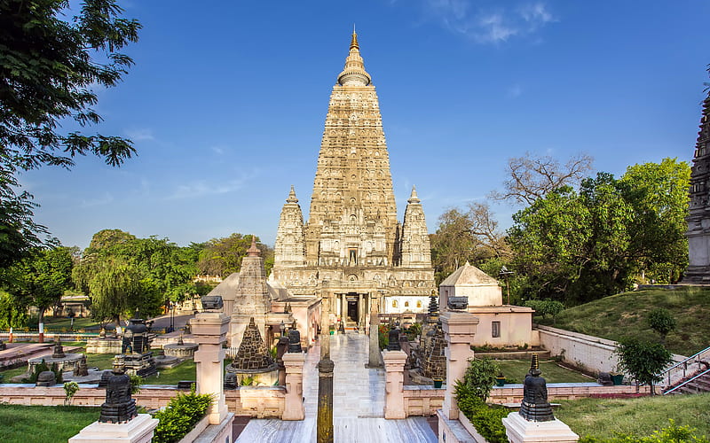 Mahabodhi Temple Bodh Gaya Bihar India 2021 Travel, HD wallpaper | Peakpx