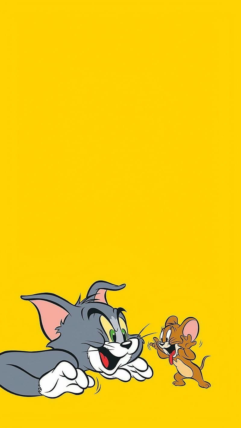 Download Cute Aesthetic Cartoon Jerry The Mouse Wallpaper | Wallpapers.com