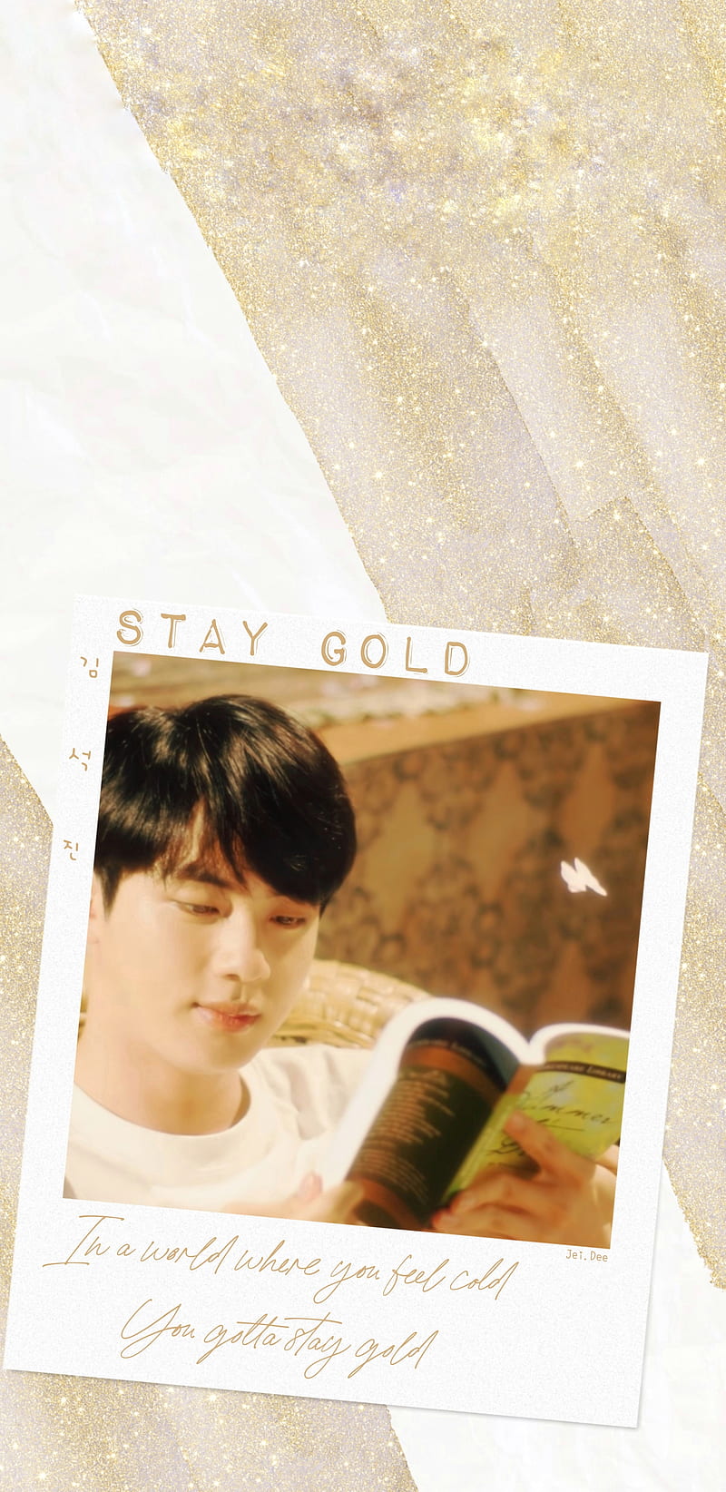 Stay Gold - Jin, bts, jhope, jimin, jungkook, rm, staygold, suga, taehuyng, HD phone wallpaper