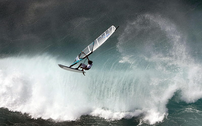 Windsurfing Wind surfing-Sports graphy, HD wallpaper