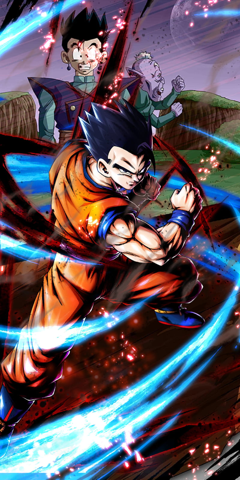 Ultimate Gohan, dragon ball, dragon ball legends, saiyan, HD phone wallpaper