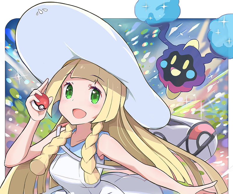 Pokémon, Cosmog (Pokémon) , Lillie (Pokemon) , Pokémon Sun & Moon, HD wallpaper