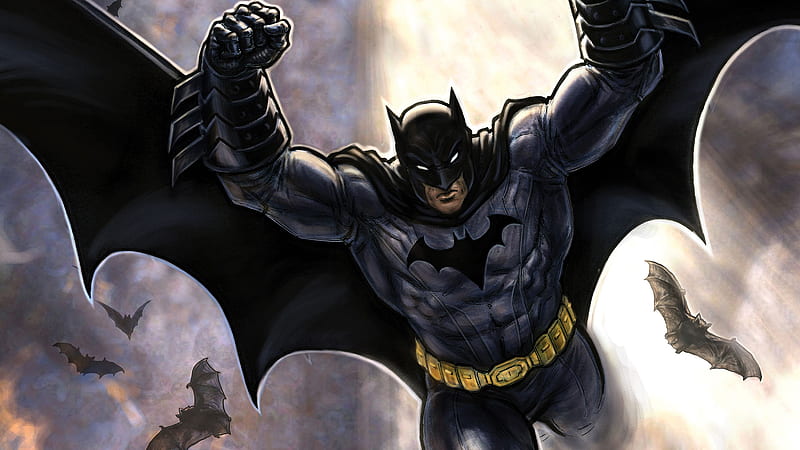 Batman Artworks , batman, superheroes, digital-art, artwork, HD wallpaper