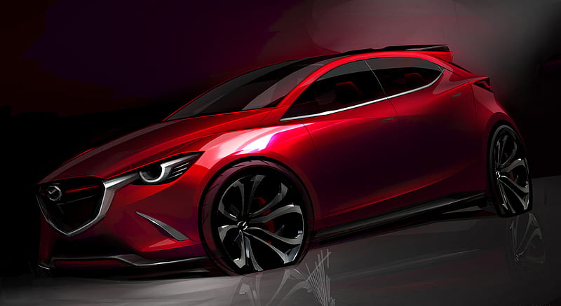 2014 Mazda Hazumi Concept Design Sketch Car Hd Wallpaper Peakpx