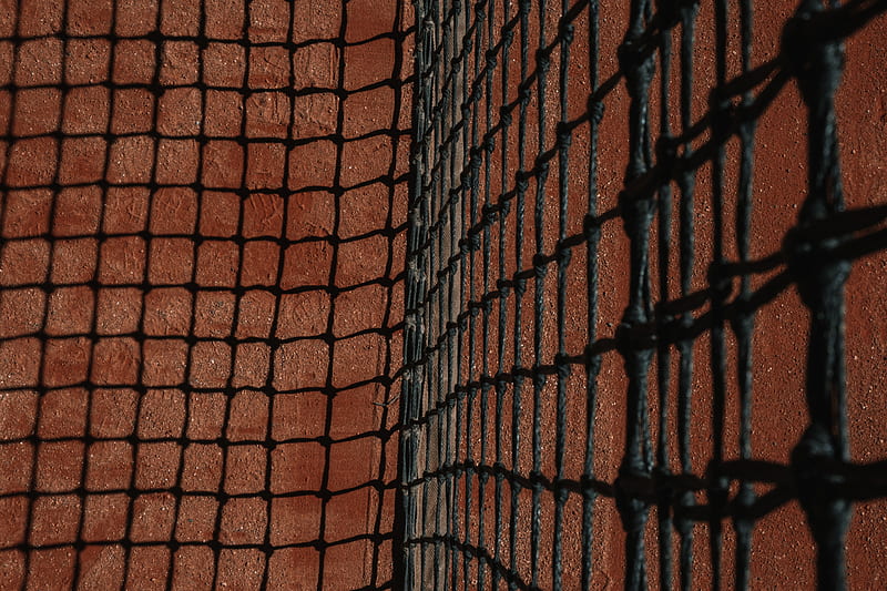Brown and Black Chain Link Fence, HD wallpaper