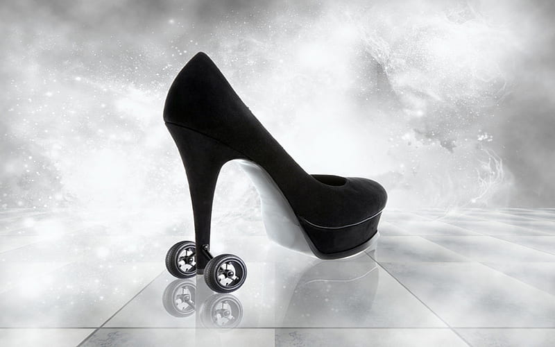 Funny Images & Videos - Will you dare to walk in public with these crazy heels  shoes? https://funnyness.com/funny-heels-shoes #funny | Facebook