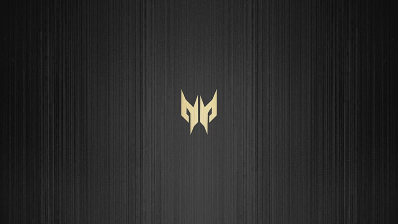 Acer Predator, acer, background, black, carbon, gold, manpie, HD wallpaper