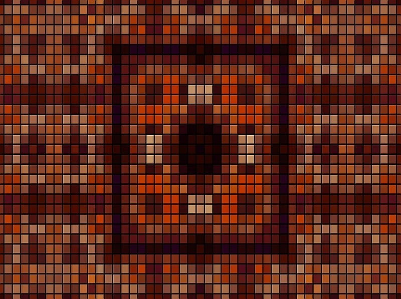 Native Design a, brown, orange, patter, black, desenho, native american, tan, HD wallpaper