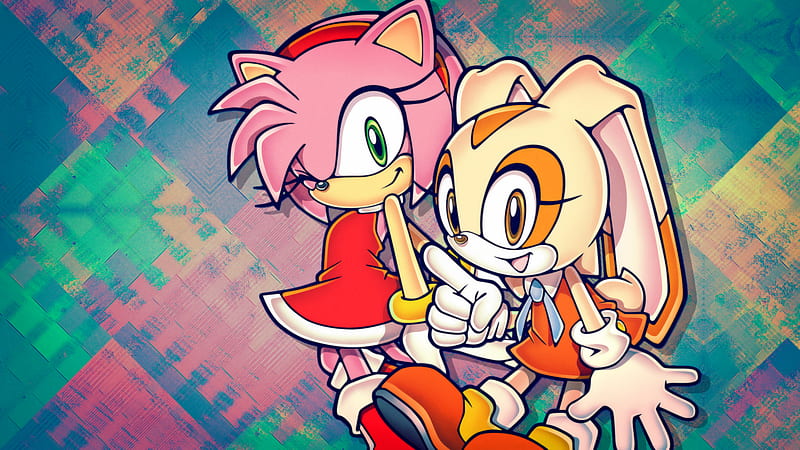 Sonic, heroes sonic, Amy Rose, crema el conejo, lindo, Fondo de pantalla HD  | Peakpx