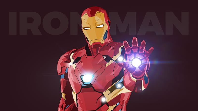 IronMan Artwork, iron-man, artwork, superheroes, digital-art, HD wallpaper
