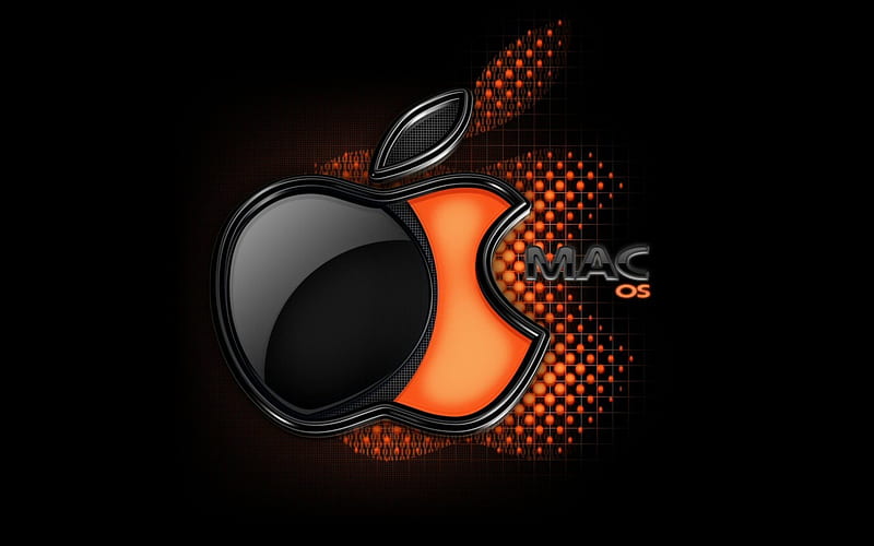 apple, logo, mac os, creative, epl, HD wallpaper