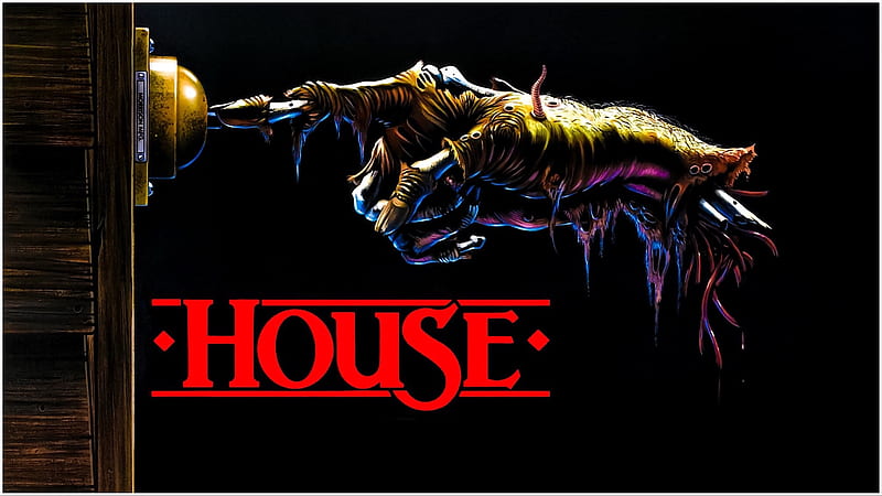 HOUSE. Promo Art with Title., Art, Horror, Film, House, HD wallpaper