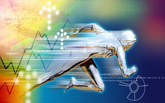 Technology, Binary, HD wallpaper