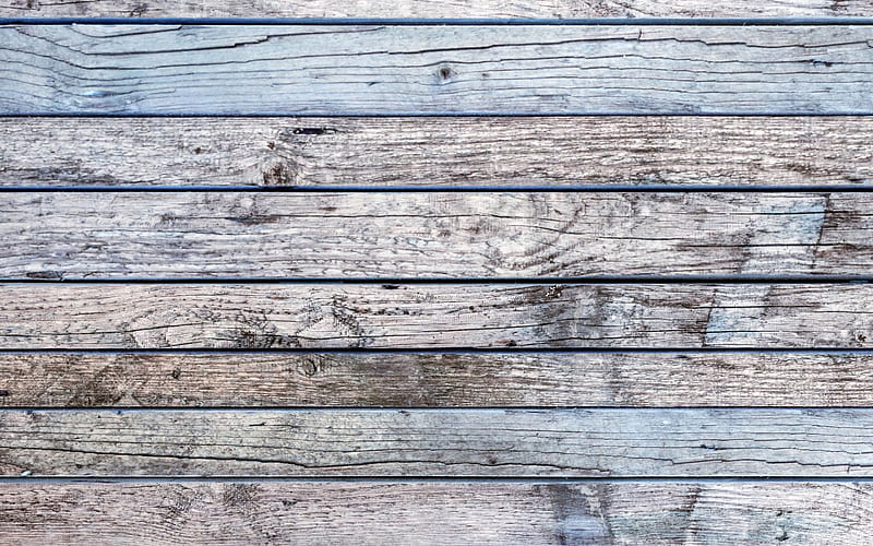 gray wood planks texture, wood background, horizontal planks texture, old wood planks background, wood texture, HD wallpaper