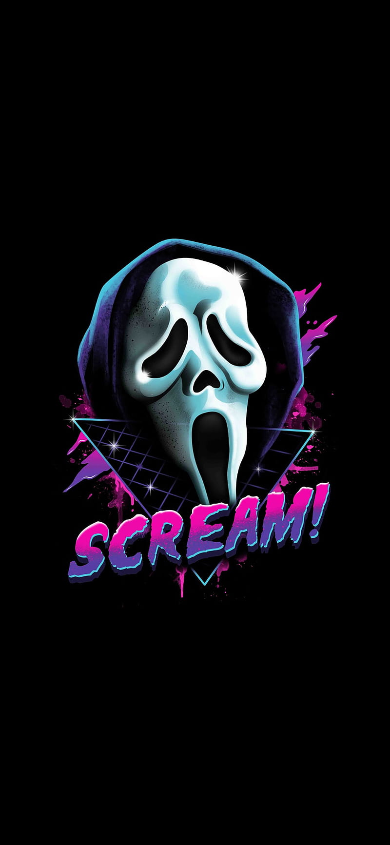 Scream, logo, vendetta, HD phone wallpaper