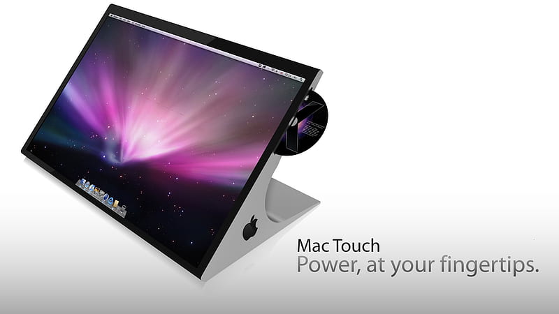 Steve Paul Jobs and his Apple mac touch, HD wallpaper