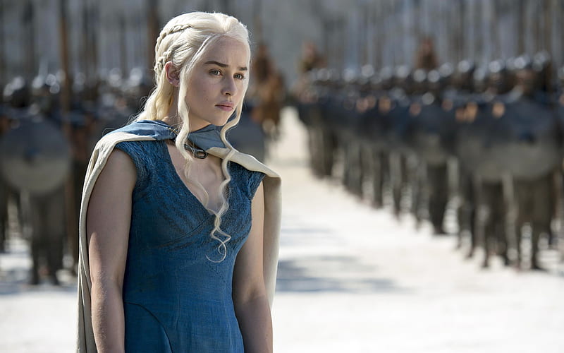 Daenerys Targaryen Game Of Thrones, emilia-clarke, game-of-thrones, tv-shows, HD wallpaper