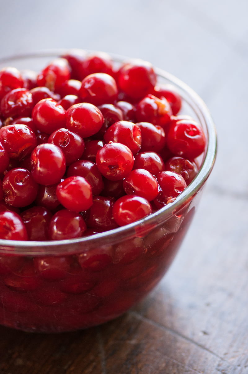 cranberry, berries, red, bowl, HD phone wallpaper