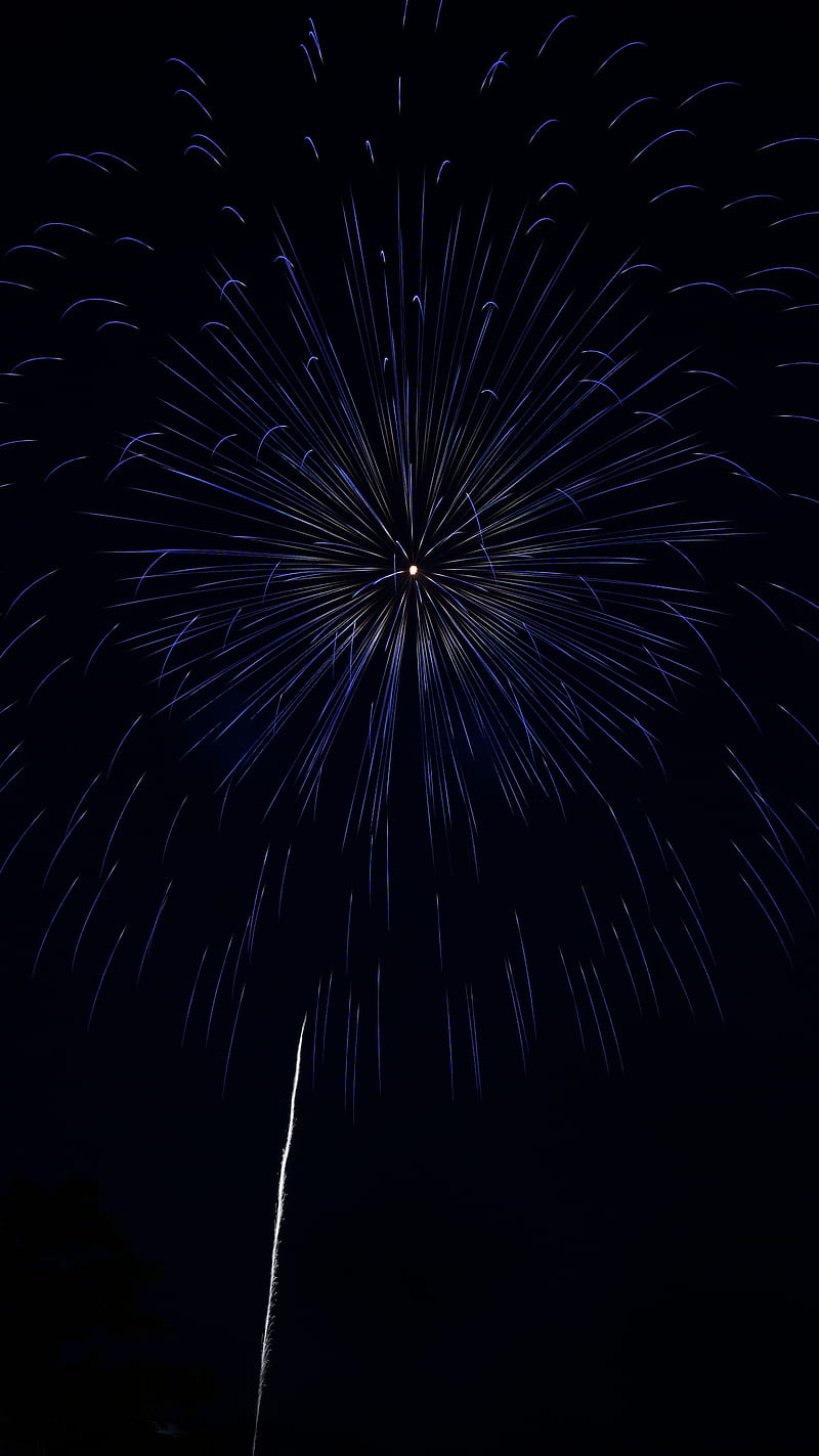 fireworks, salute, sparks, celebration, holiday, HD phone wallpaper