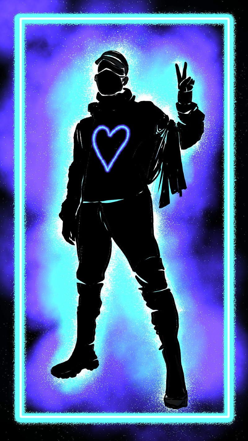 Love neon silhouette 2, Love, Silhouettes, acid, black, blue, body, bright, color, colorful, colors, edge, edges, face, frame, frames, glow, glowing, guy, heart, lightning, lilac, man, neon, ninja, particles, purple, radiant, shine, side, sign, silhouette, sparkle, style, tinsel, victory, violet, HD phone wallpaper