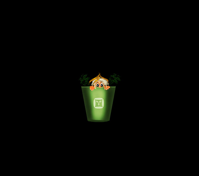 The Garbage Can, desenho, HD wallpaper