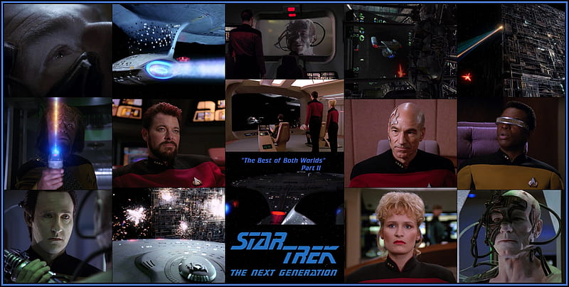 Star Trek The Next Generation The Best Of Both Worlds Part Two Riker Hd Wallpaper Peakpx