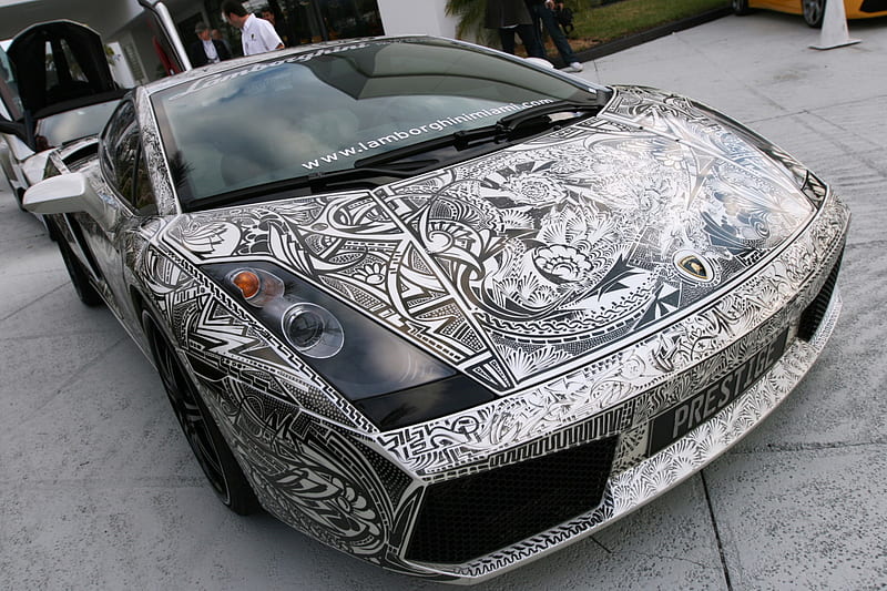 Lamborghini Aventador Tattoo livery design  3D Changer PRO 3  YouTube