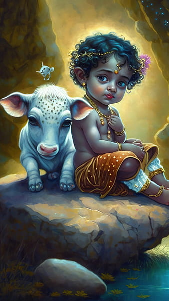 cute baby krishna wallpapers