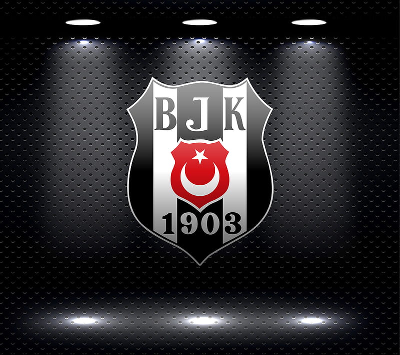 Besiktas JK - BJK, white, black, eagle, kartal, black, turkey, HD wallpaper