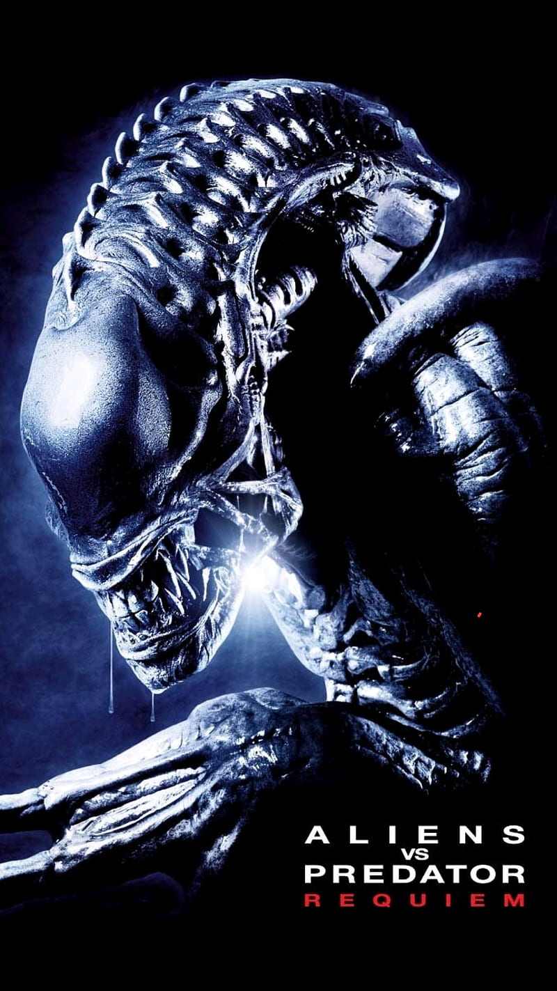 Alien vs Predator, art, lockscreen, HD phone wallpaper