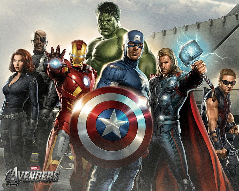 The Avengers, hulk, avengers assemble, marvel avengers, thor, HD wallpaper