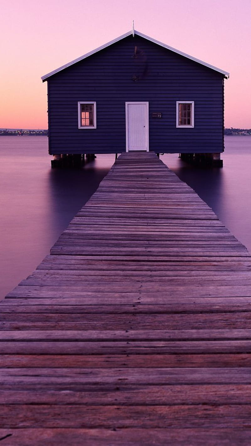 Nature-Boathouse , nature, boathouse, HD phone wallpaper