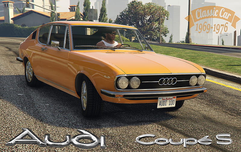 Audi 100 Coupe S [Add On. Replace. Tuning. LODS], HD wallpaper