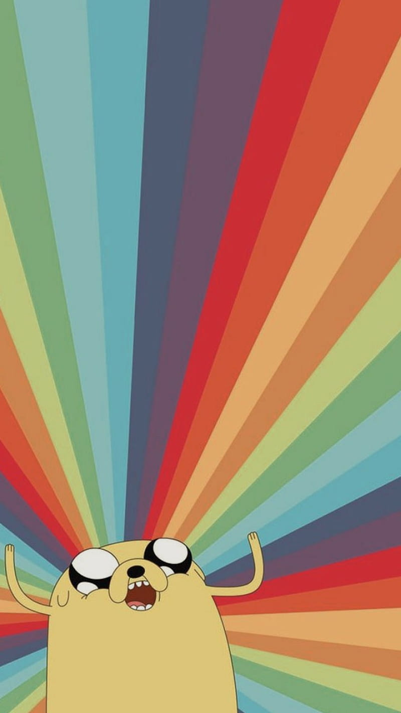 Adventure Time Cartoons Rainbow Hd Mobile Wallpaper Peakpx