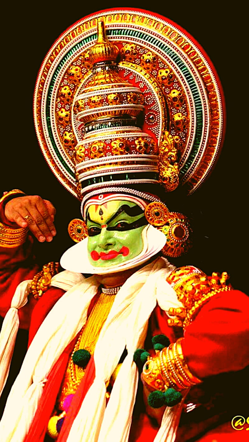 Onam festival, costume design, art, performing arts, kerala, happy onam,  kathakali, HD phone wallpaper | Peakpx