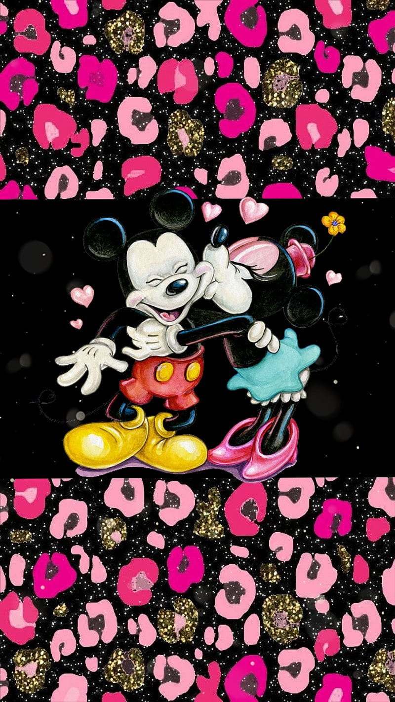 Mickey and minnie, mickey mouse, minnie mouse, HD phone wallpaper