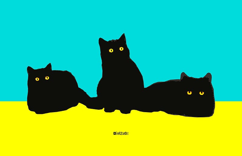 Cats, Cat, Animal, Simple, Minimalist, HD wallpaper | Peakpx