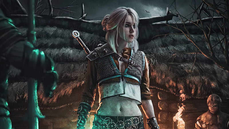 Ciri The Witcher 3 - Top Best, The Witcher 3 Logo, HD wallpaper